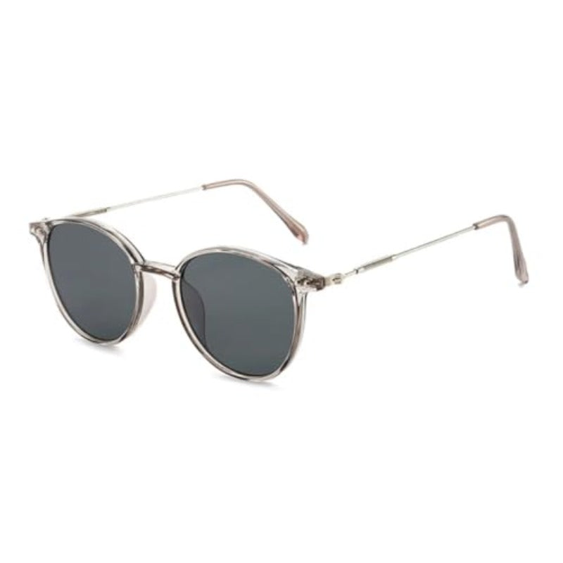 Sunglasses Uv400 Protection Metal Round Punk Rivet for Women Men Outdoor Sports and Driving