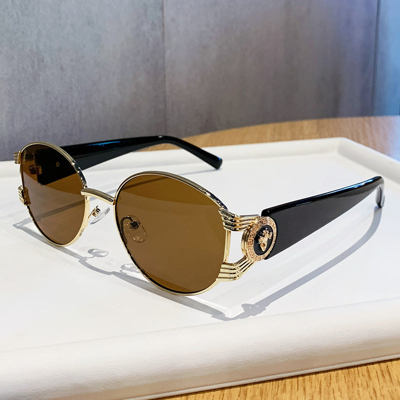 2026.New Model, New Stylish Oval for Women, European and American Style, Trendy Metal for Men- Suitable for Casual Wear,, and Parties- an Ideal Choice for Couples, Friends, and Family