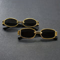 Women'S Oval-Shaped Classic Style Eyewear, Featuring a Minimalist Design, Perfect for Casual Accessorizing