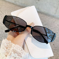 Women's Polarized Retro -Eye Fashion Glasses - Narrow Frame Round\u002Foval face Glasses, Brown\u002FBlack Tortoiseshell-like for Square & Round Faces, Small Eyewear for Sensitive Eyes (No Included)