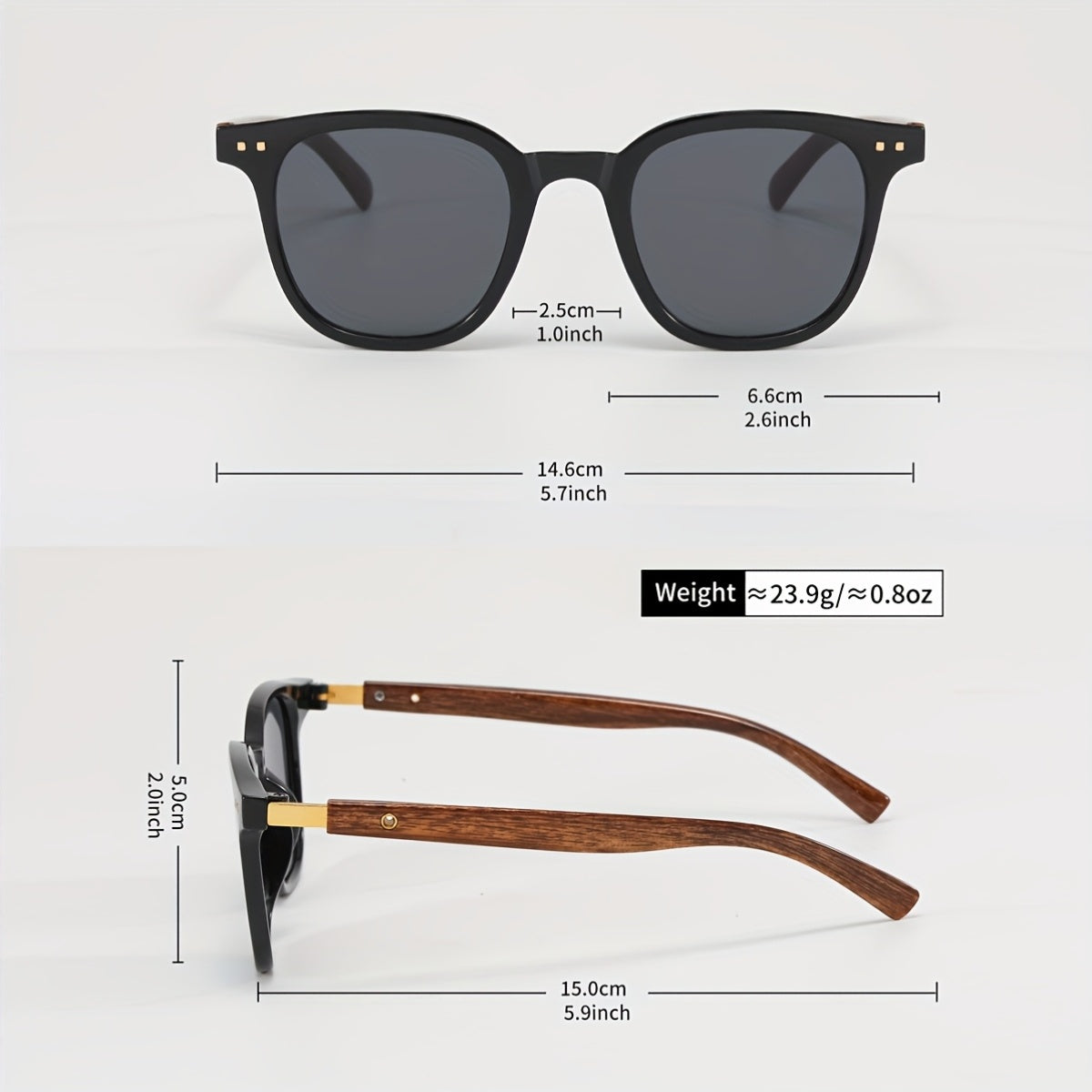 Fashion Glasses for Both Men And Women with Protection, Featuring High-Quality Printed Temples, Stylish Accessory Suitable for Year-Round Wear